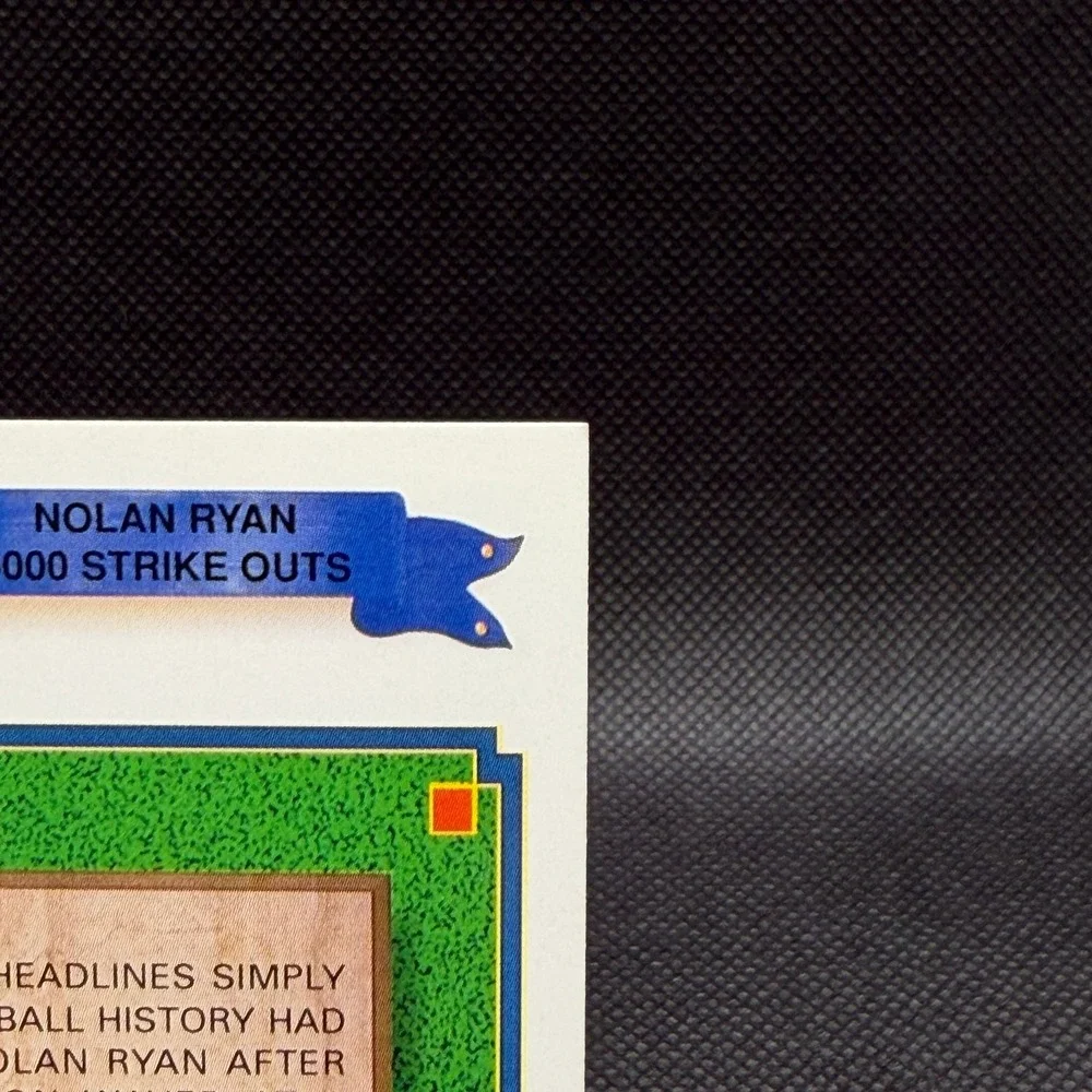 Nolan Ryan 1990 Upper Deck 5000 Strikeouts #34 Rangers NM